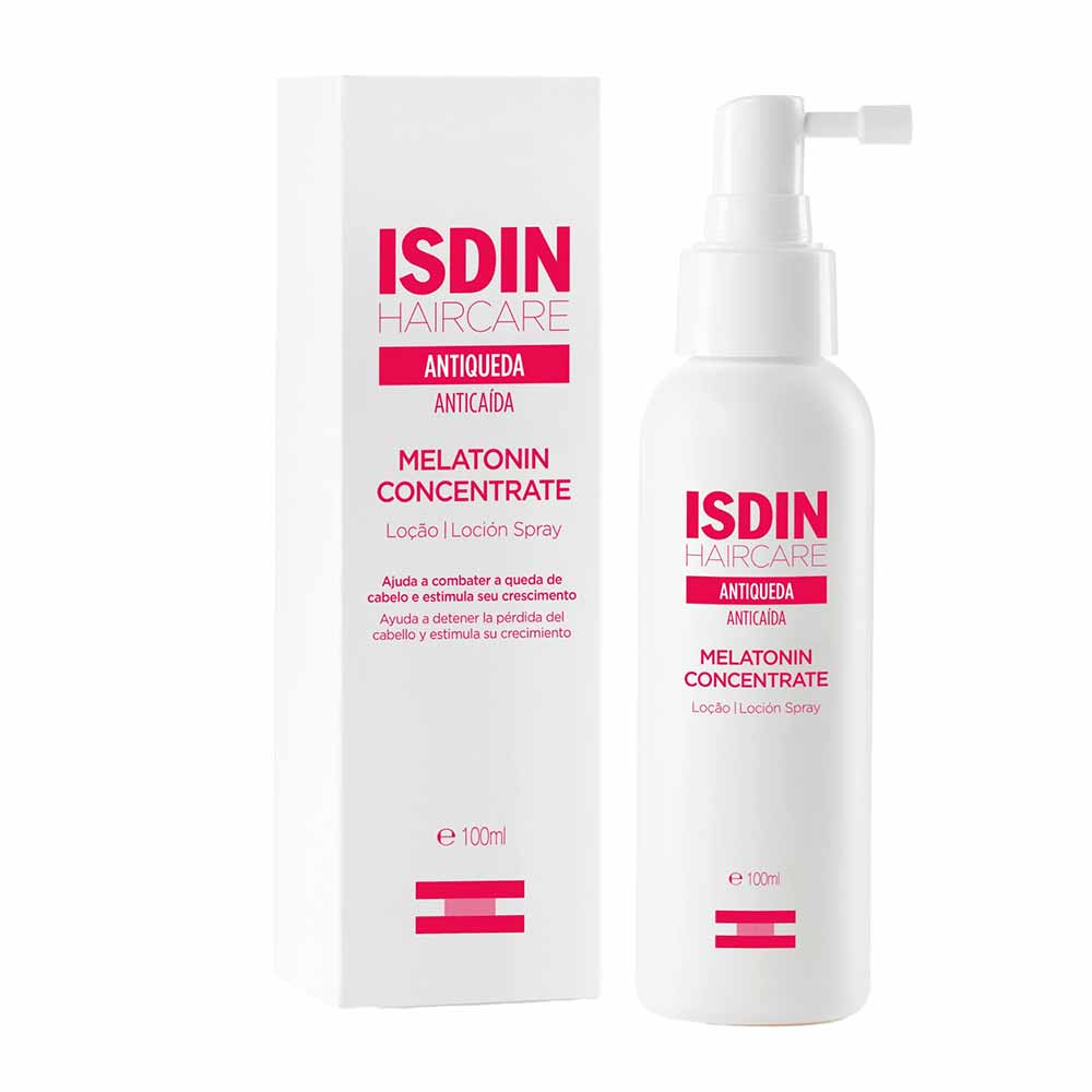 Miniatura Isdin Hair Care Loção Antiqueda Melatonin Concentrate 100ml
