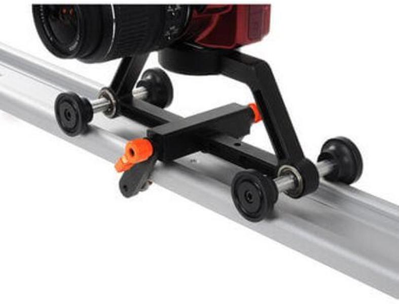 Miniatura Carrinho Dolly Para Slider Sk-Da01 Para Câmeras E Filmadoras