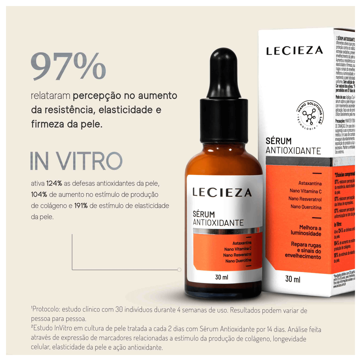 Miniatura Lecieza Antioxidante - Sérum Facial 30ml