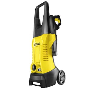 Miniatura Lavadora de Alta Pressão Karcher K2 Plus 1740psi 1400W com Lança de Jato Leque e Mangueira de 3 Metros - Preta e Amarela 110V