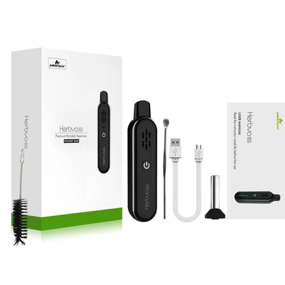 Miniatura Vaporizador Facial Herbva 5G Airistech Ervas Secas