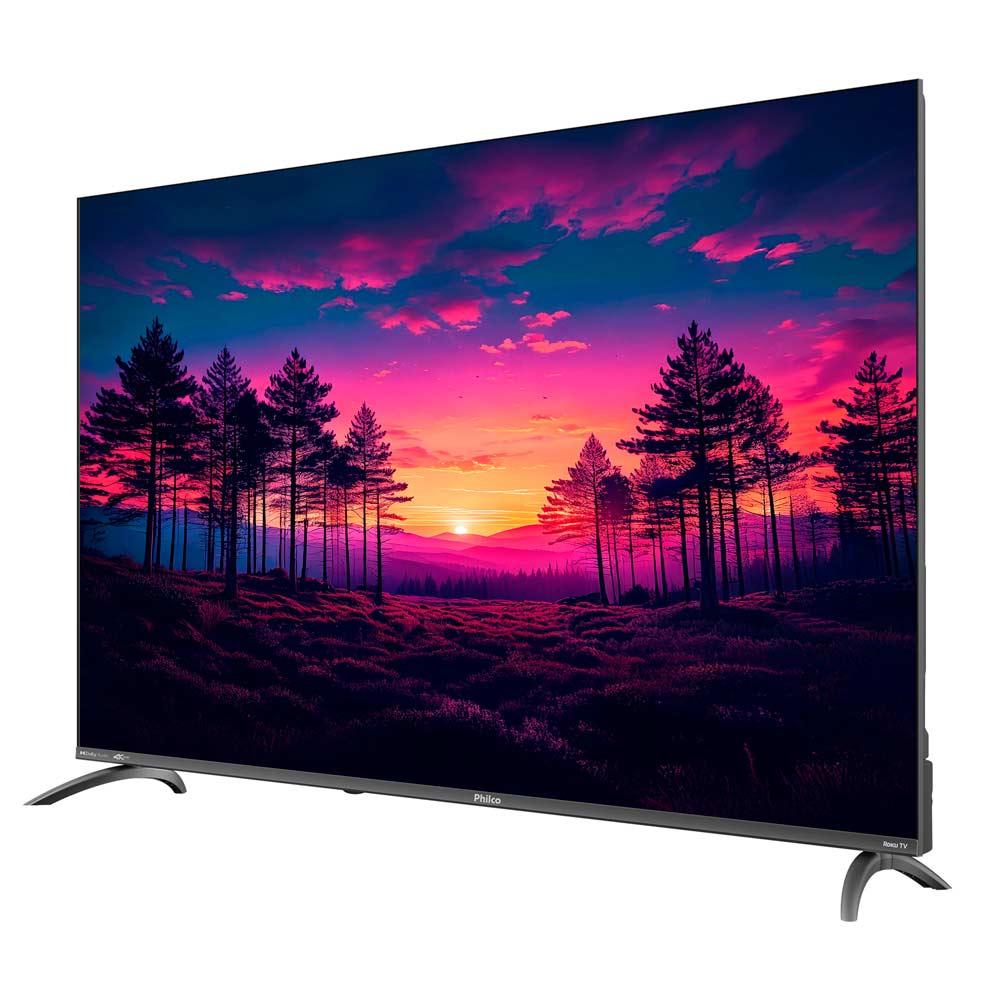 Smart Tv Led 55" P55CRA UHD Borda Ultrafina Philco Preto