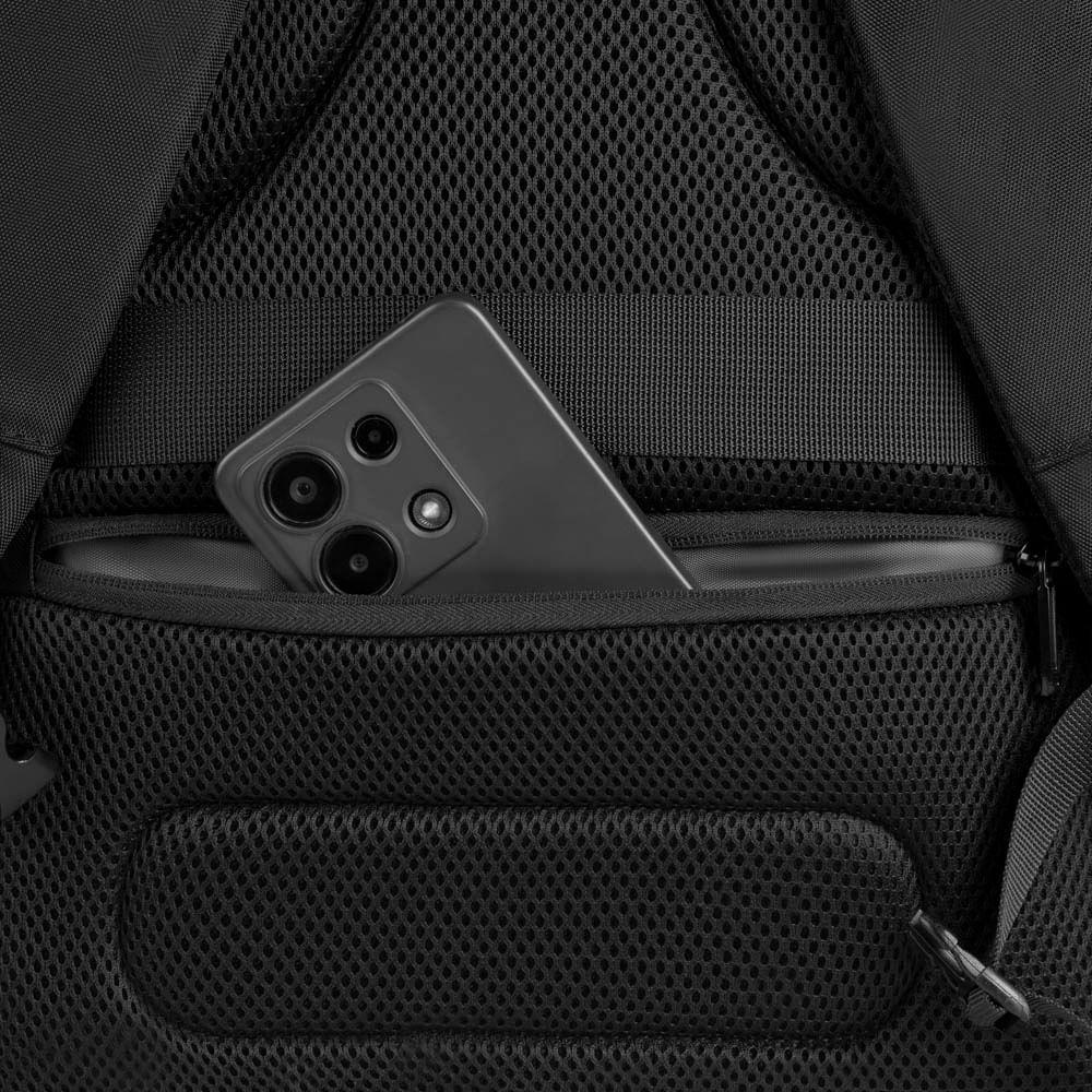 Mochila de Viagem Grande Expansível Explore Preta Preto