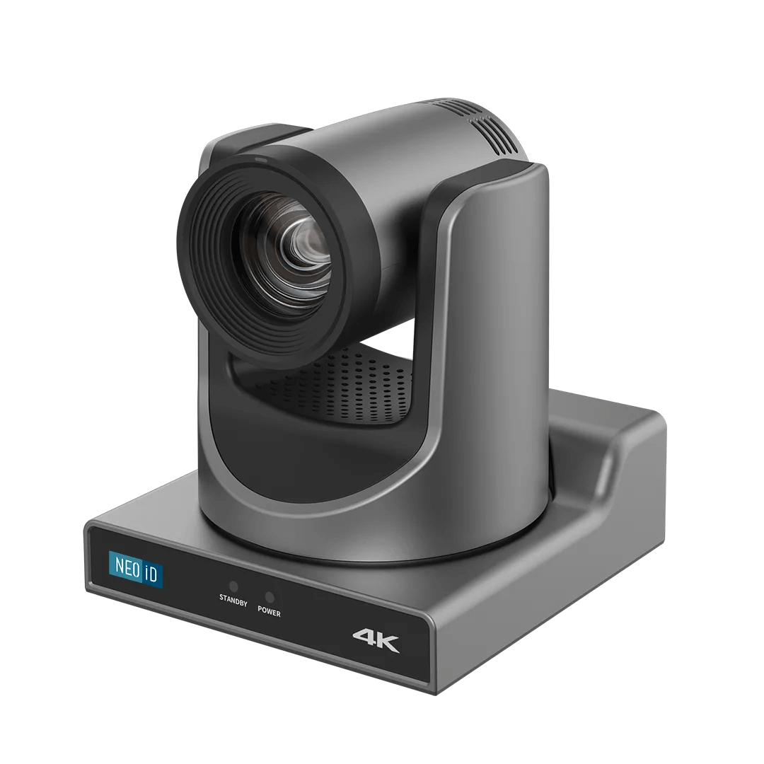 Miniatura Câmera Robótica NEOiD PTZ NDI 4K HDMI IP Zoom 20x PoE Multiprotocolos