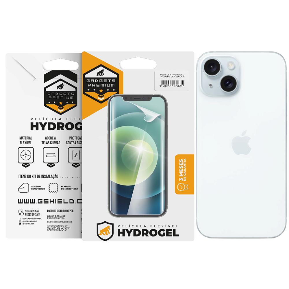Miniatura Película para iPhone 15 Plus - Traseira Hydrogel HD - Gshield