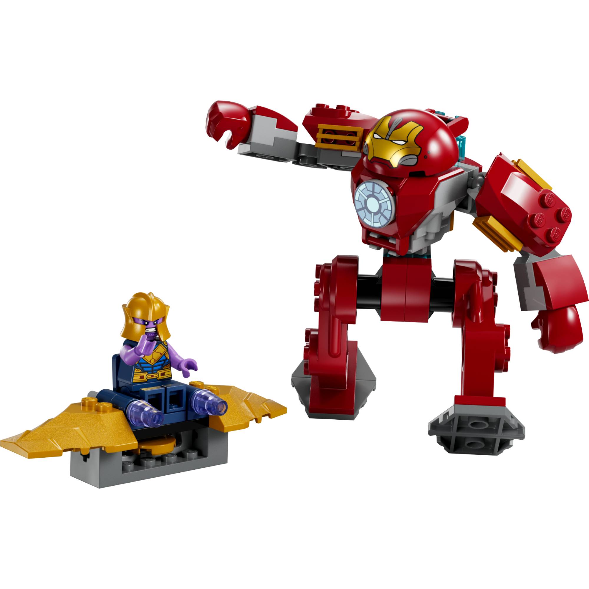 Miniatura LEGO Marvel - Hulkbuster vs. Thanos
