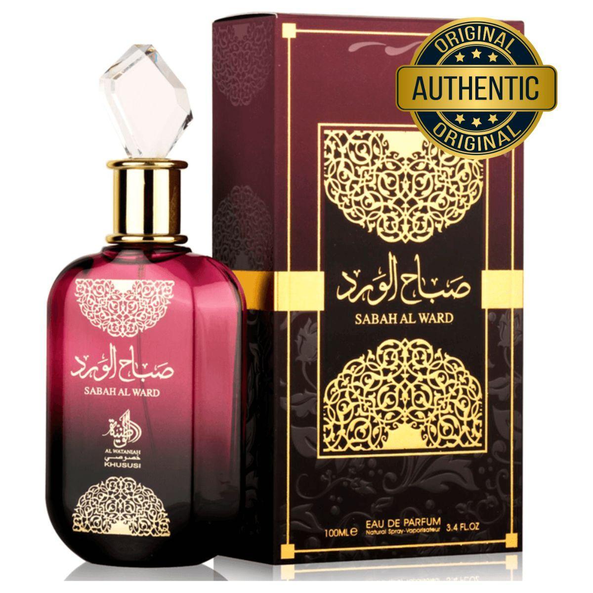 Miniatura Perfume Árabe Sabah Al Wataniah Al Ward Edp 100Ml