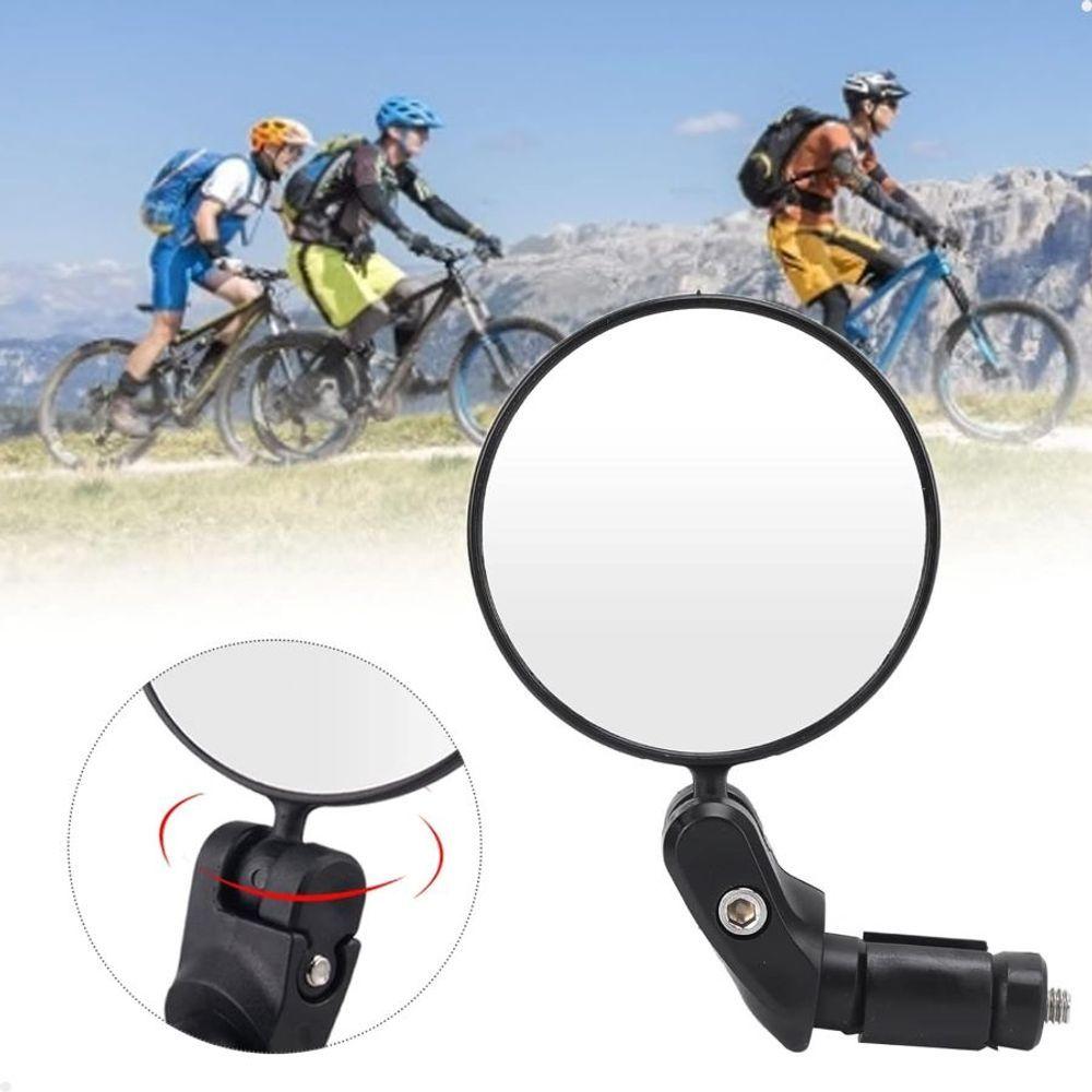 Miniatura Kit 2 Peças Espelho Retrovisor Giratório 360° Lorben Bike Guidão Bicicleta Articulado Segurança
