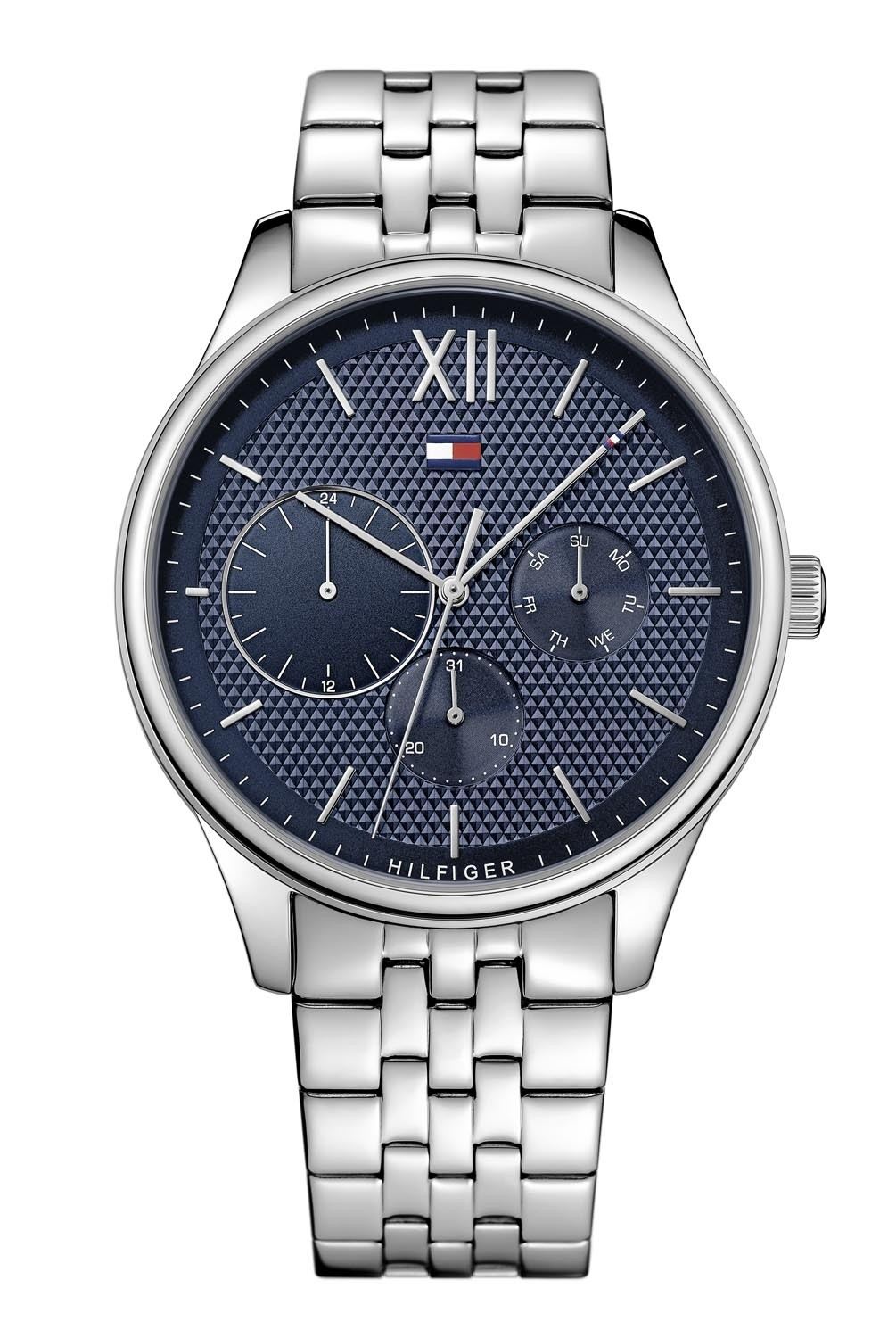 Miniatura Relogio Tommy Hilfiger Azul Aço 1791416