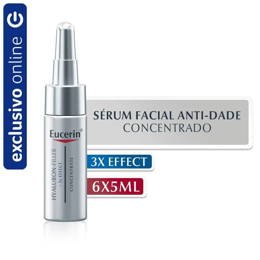 Miniatura Sérum Facial Anti-idade Eucerin Hyaluron-filler Concentrate 5ml