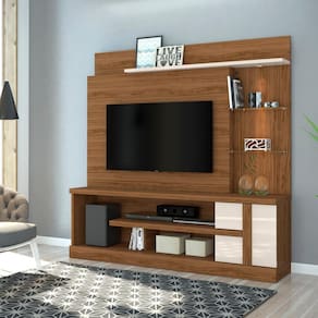 Miniatura Estante Home 1,81 Madetec Alan para TV de até 55” Natural/Off White