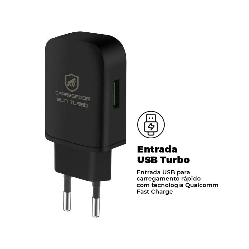 Miniatura Carregador Turbo Slim - Gorila Shield