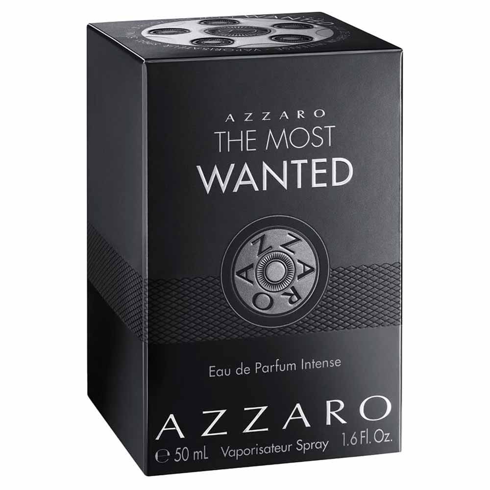 Miniatura Perfume The Most Wanted Azzaro Masculina Eau de Parfum Intense 50ml