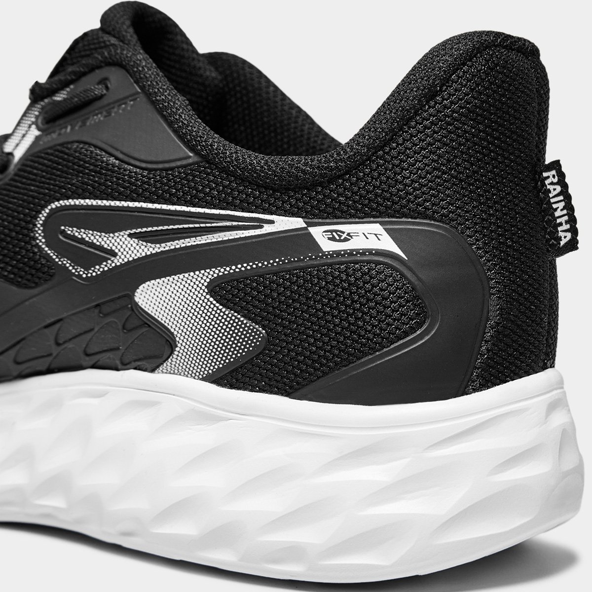 Tenis Rainha Play IV Preto+Branco - 35