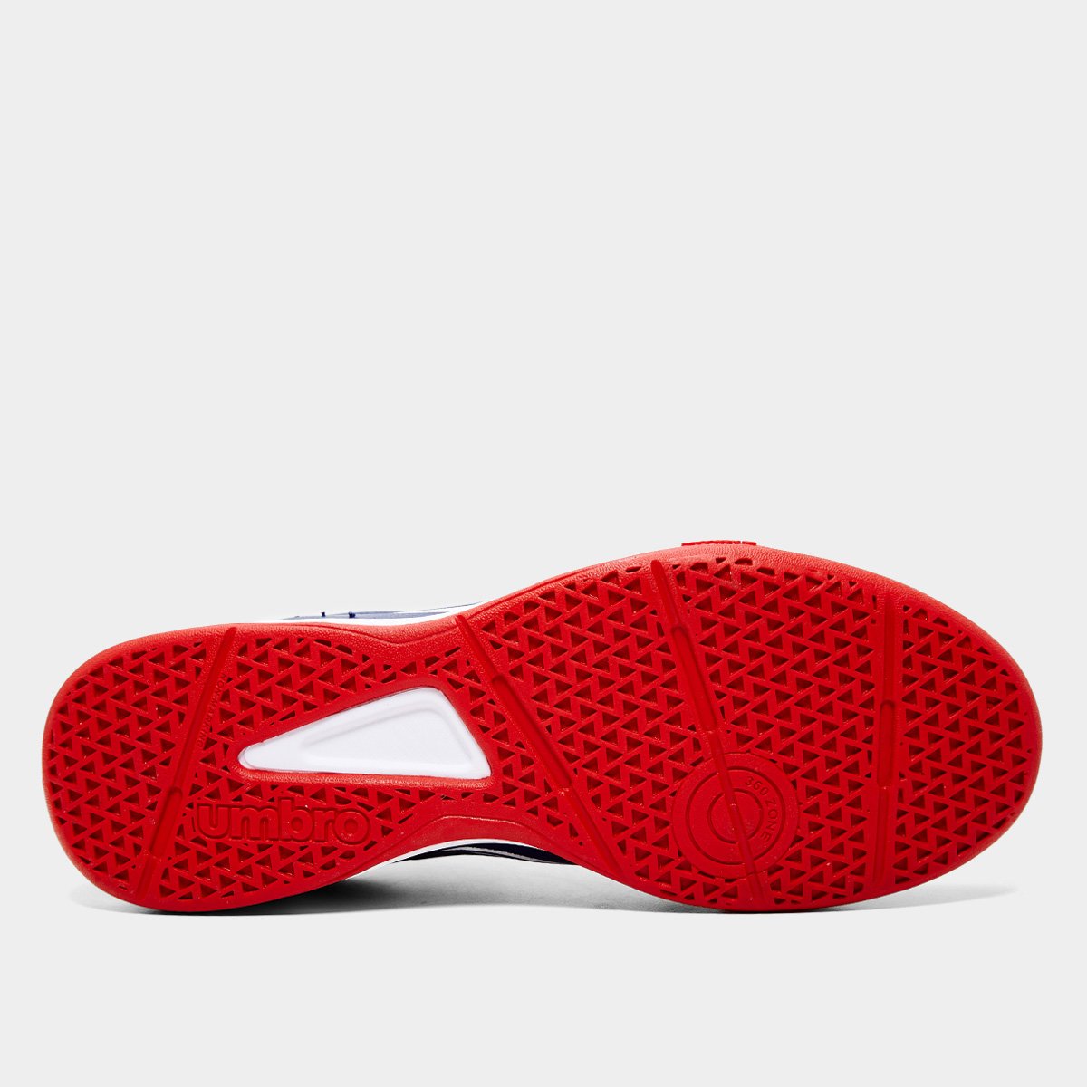 Miniatura Chuteira Futsal Umbro Neo-Comfort Unissex Marinho+Vermelho - 38