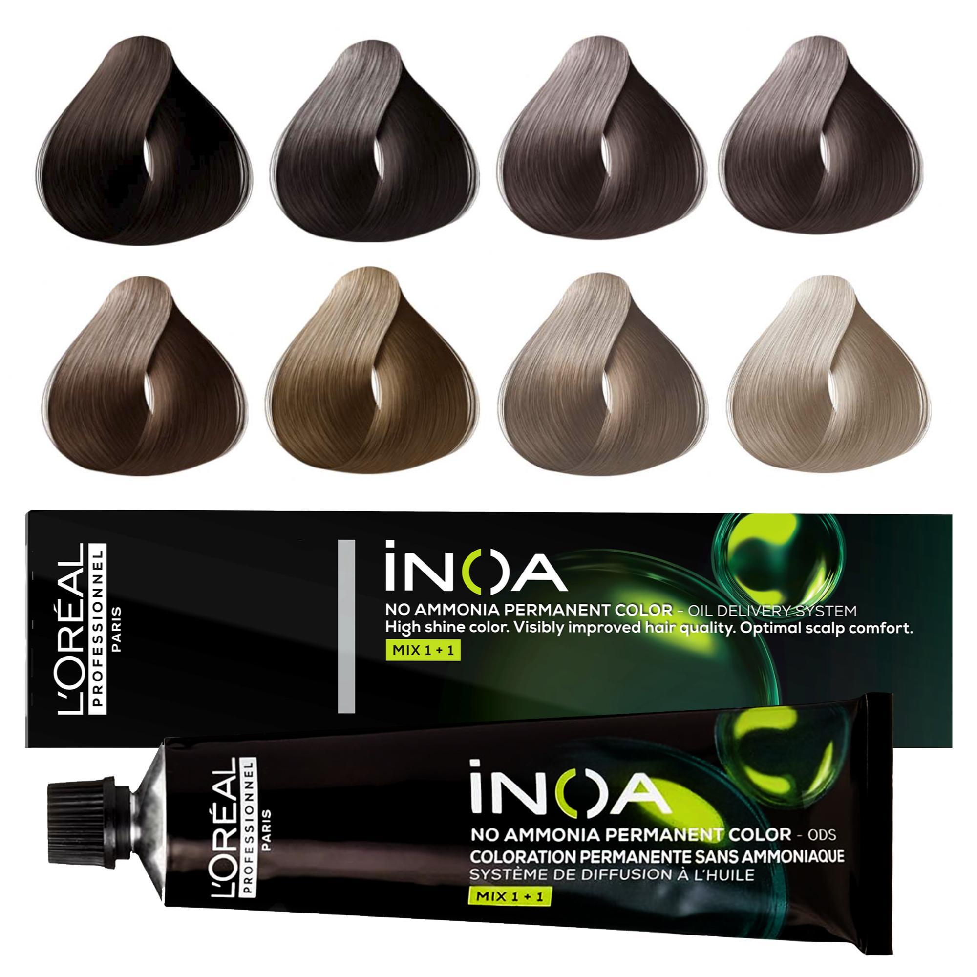Miniatura Coloração Inoa 4 Castanho 60G L'Oréal Professionnel