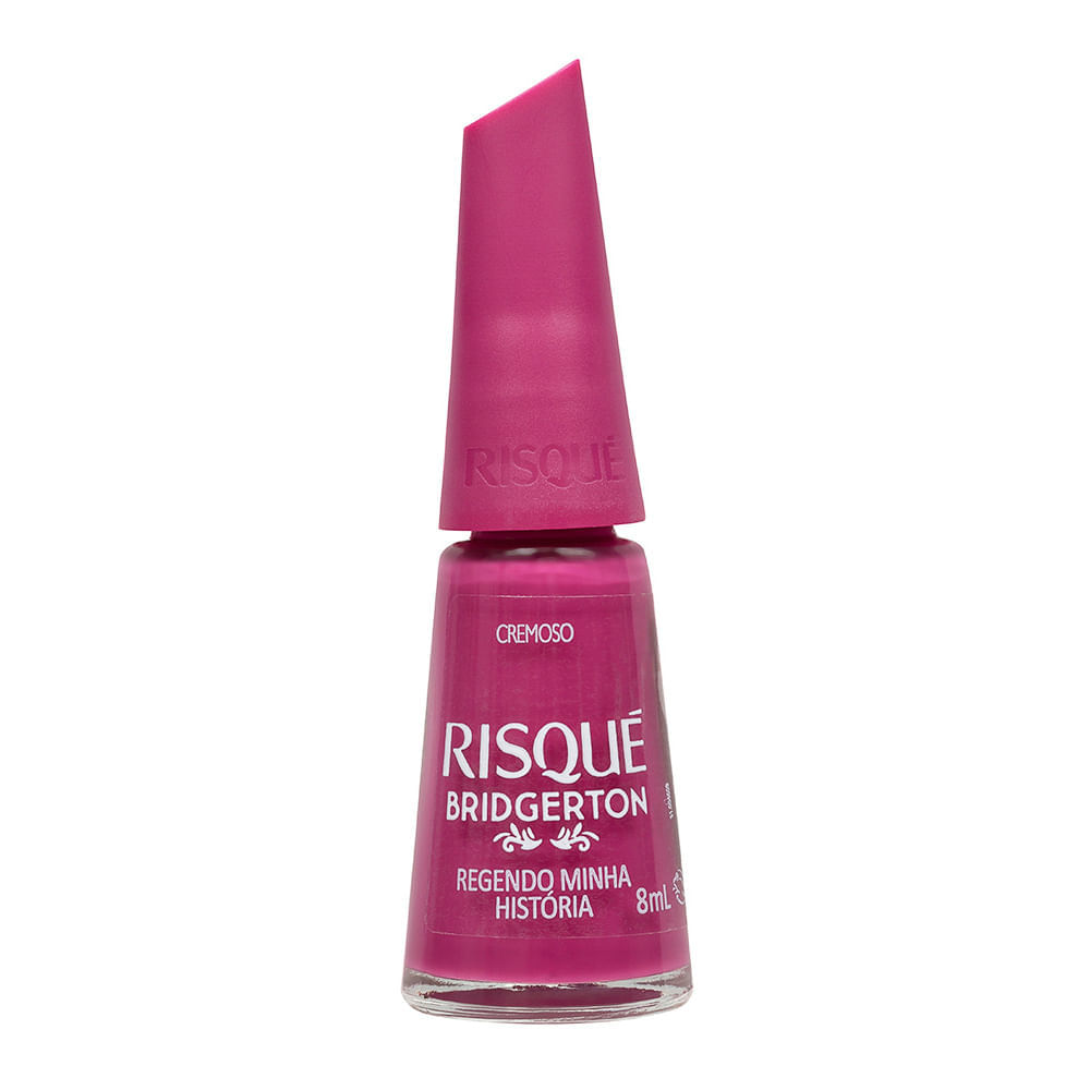 Miniatura Esmalte Risqué Bridgerton Cremoso Cor Regendo Minha História 8ml