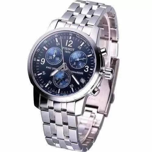 Miniatura Relógio Tissot Prc 200 T17.1.586.42 Azul Aço 40mm