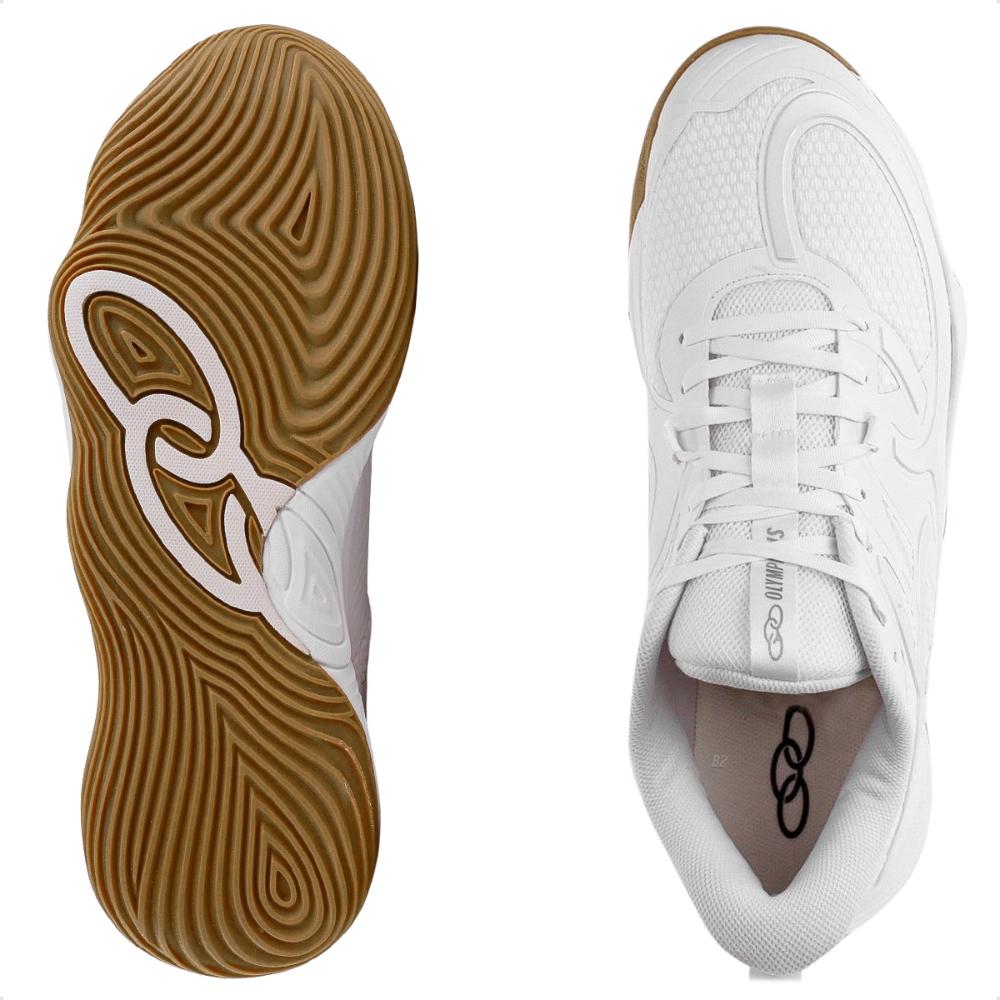 Tênis Olympikus Qu4dra Quadra BR1 Unissex Branco / Branco - 47