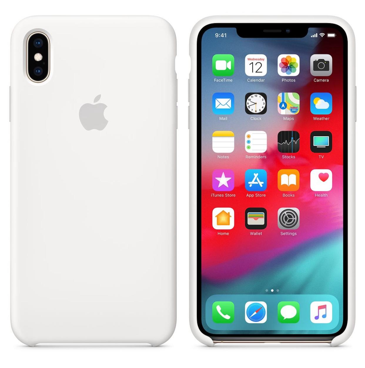 Miniatura Capinha Case Iphone XS MAX Branca com Pelicula 5D