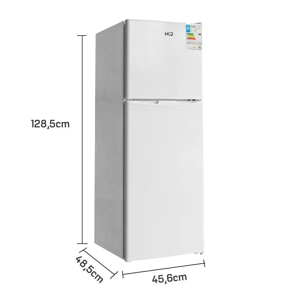 Miniatura Geladeira Refrigerador Compacto HQ Defrost 150L HQ-150RDF Branco - 110V