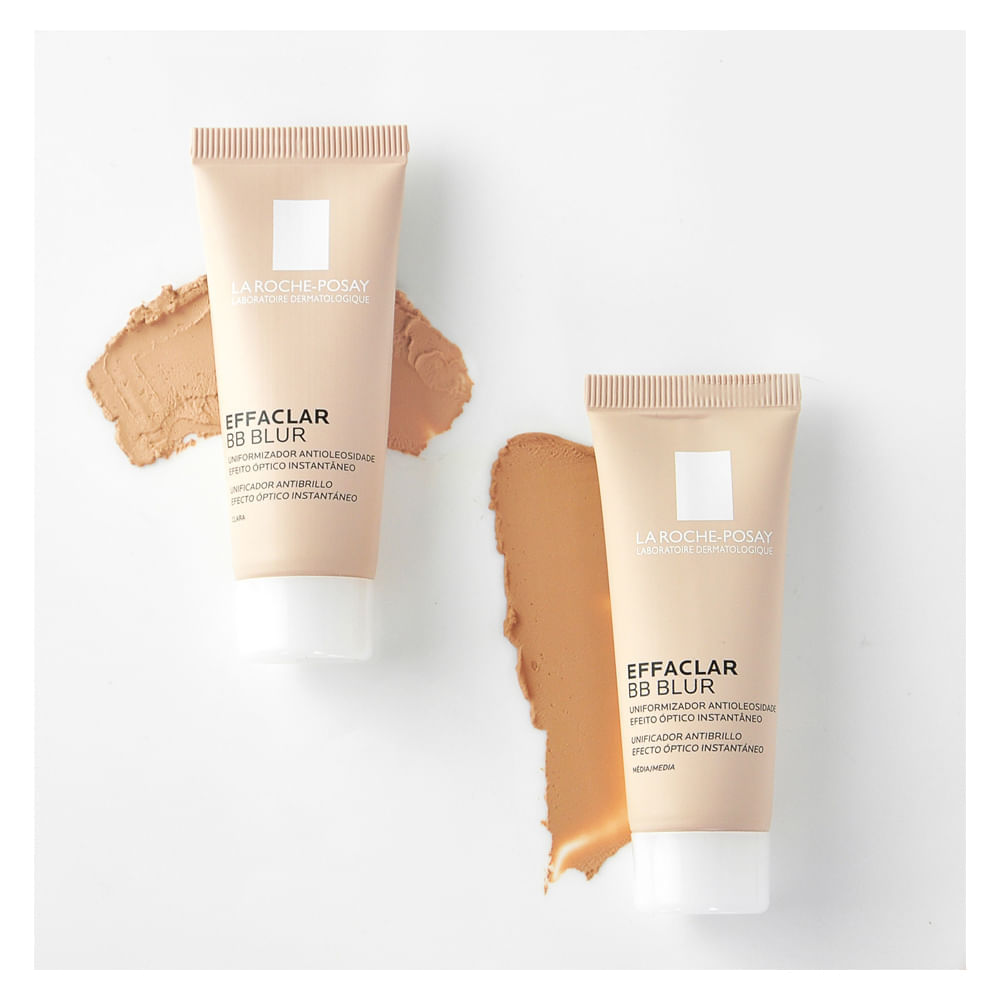 Miniatura Effaclar BB Blur Mousse La Roche Posay - Base Uniformizadora Clara