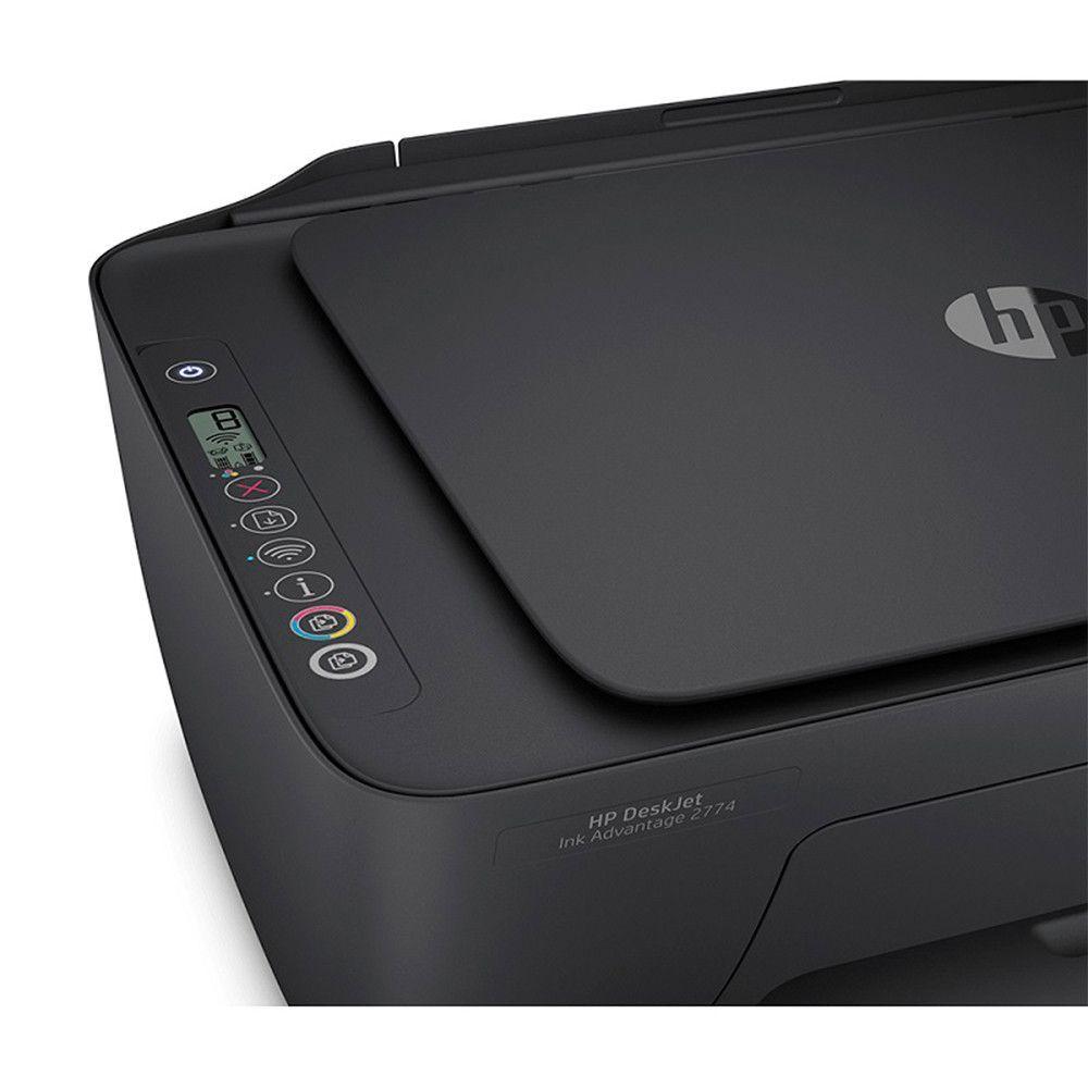 Miniatura Impressora Multifuncional Hp Deskjet Ink Advantage 274 Preto