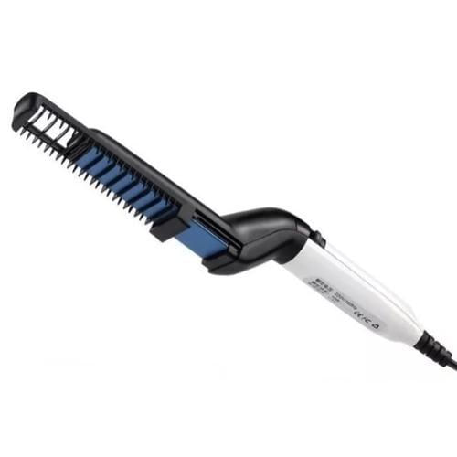 Miniatura Pente Prancha Modeladora Para Alisar Barba Cabelo For Beaut