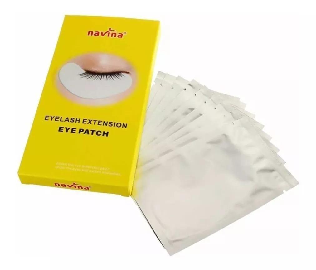 Miniatura Protetor Pálpebra Gel Along. Cílios Patch - 10 Pares