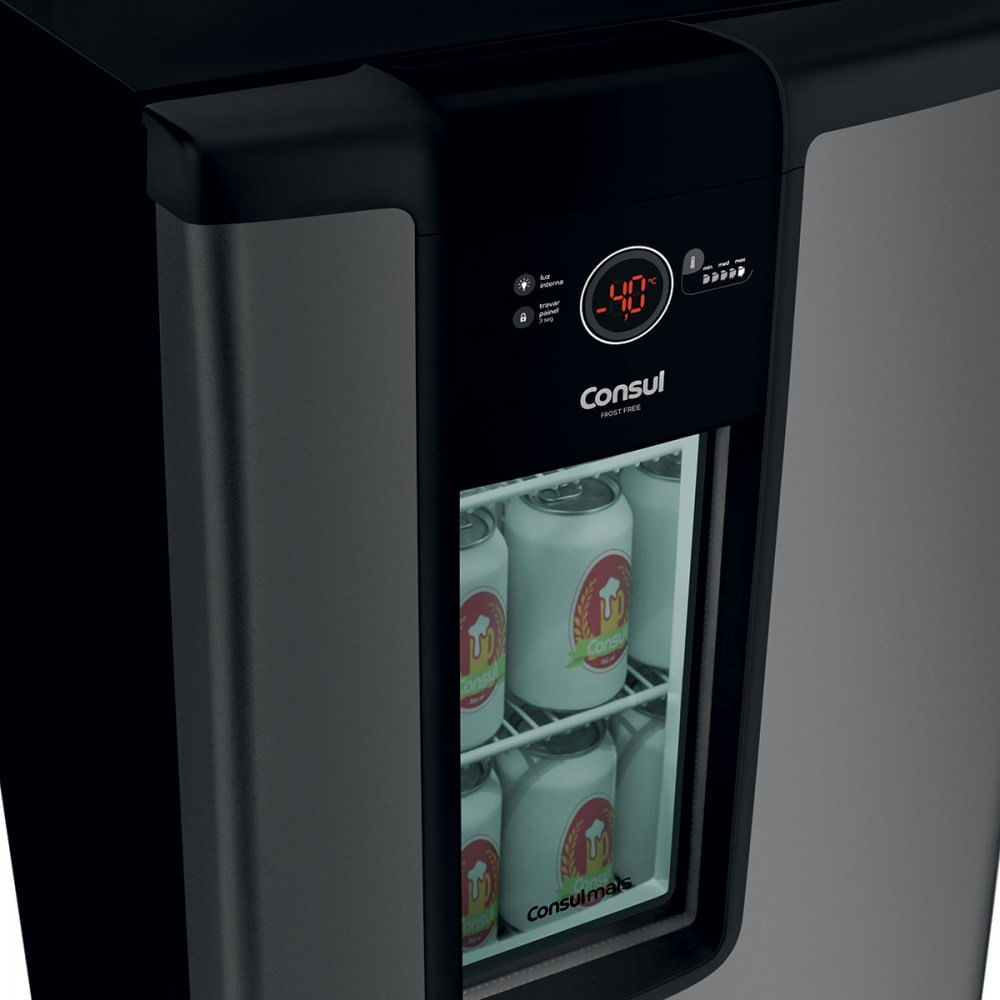 Miniatura Cervejeira Frost Free 1 Porta 82 Litros CZD12AT Consul Cinza - 110V