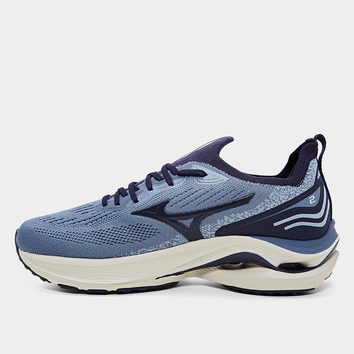 Miniatura Tênis Mizuno Wave Zest 2 Masculino Azul - 38