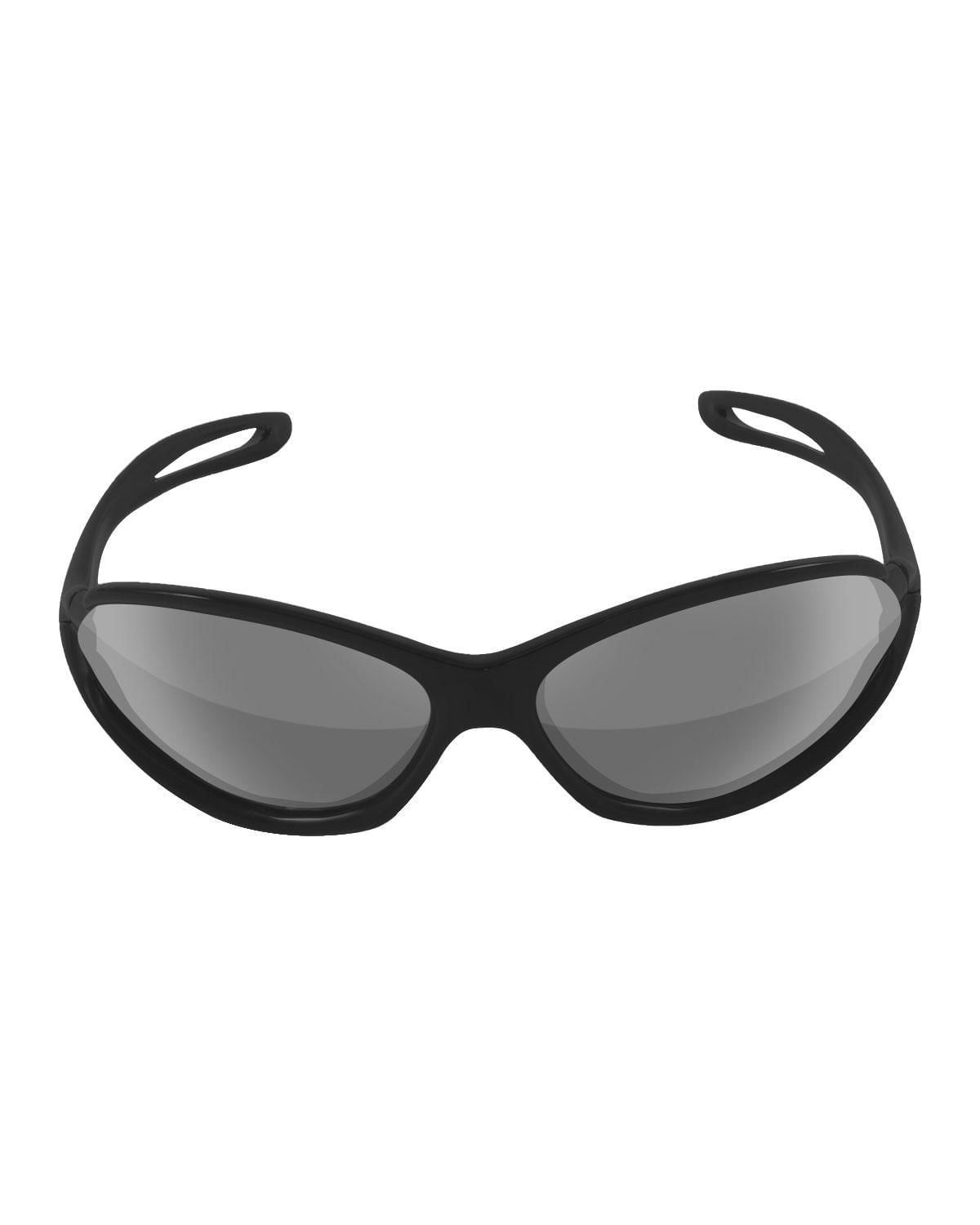 Miniatura Modelo Spy 39 - Open Preto Fosco - Lentes: Cinza Espelhada