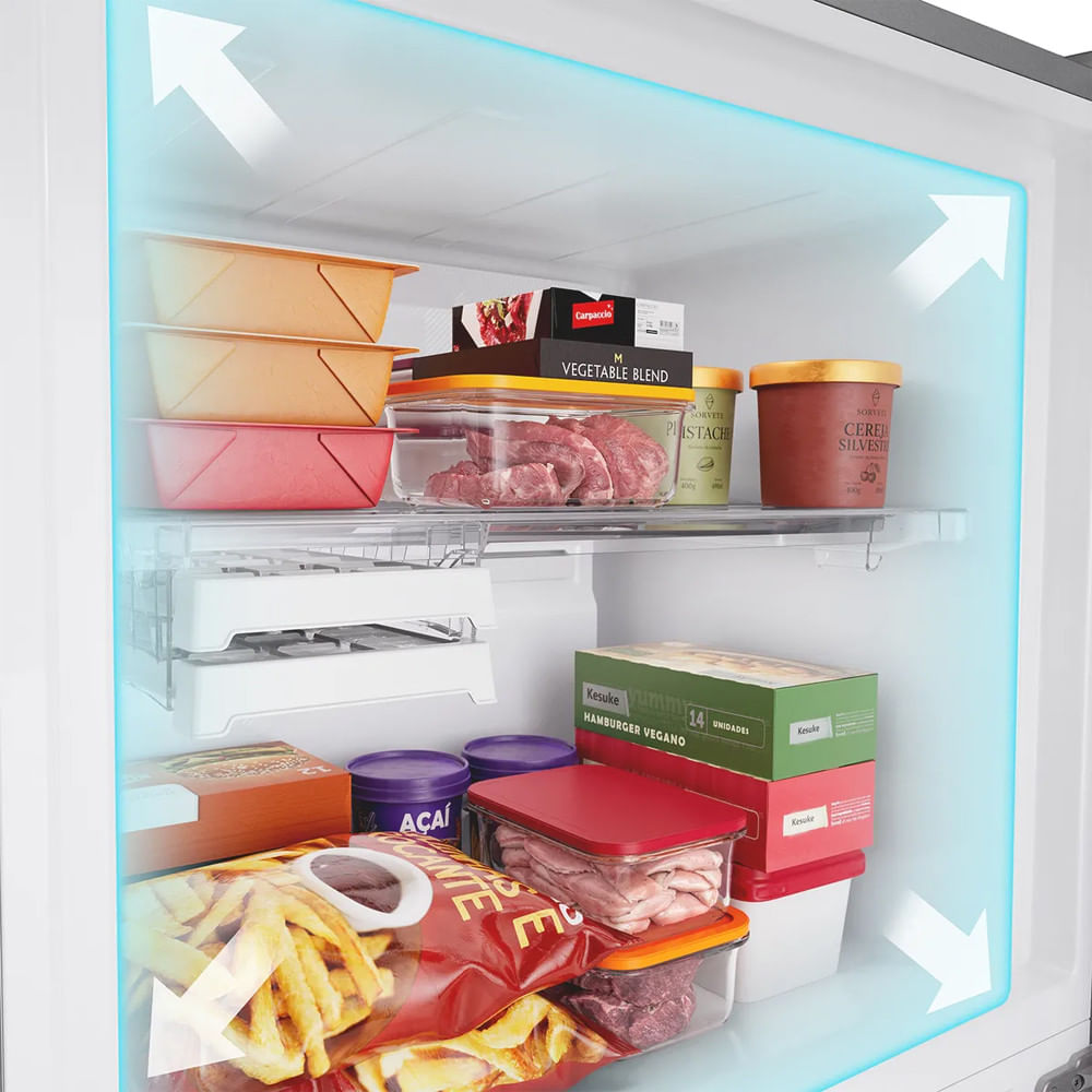 Geladeira BRM62AK Frost Free Duplex 512 Litros Brastemp Inox - Bivolt