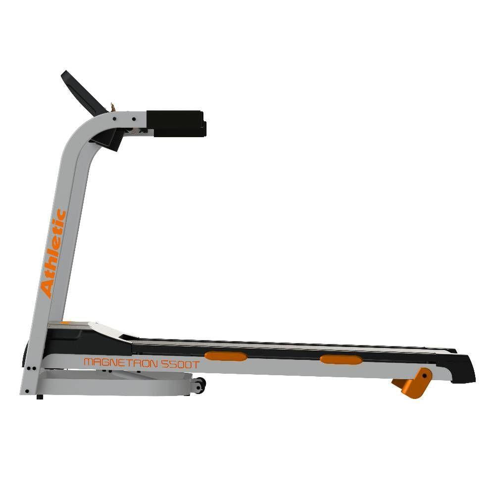 Miniatura Esteira Athletic Magnetron 5500TMotor 5.0 HPM até 130 kg 127V Cinza 03944