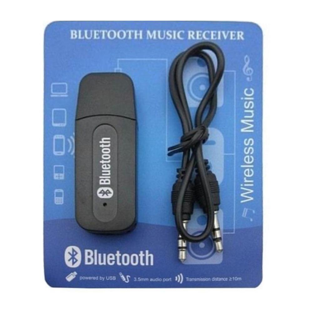 Miniatura Adaptador Bluetooth Para Carro Microfone Wireless Receiver