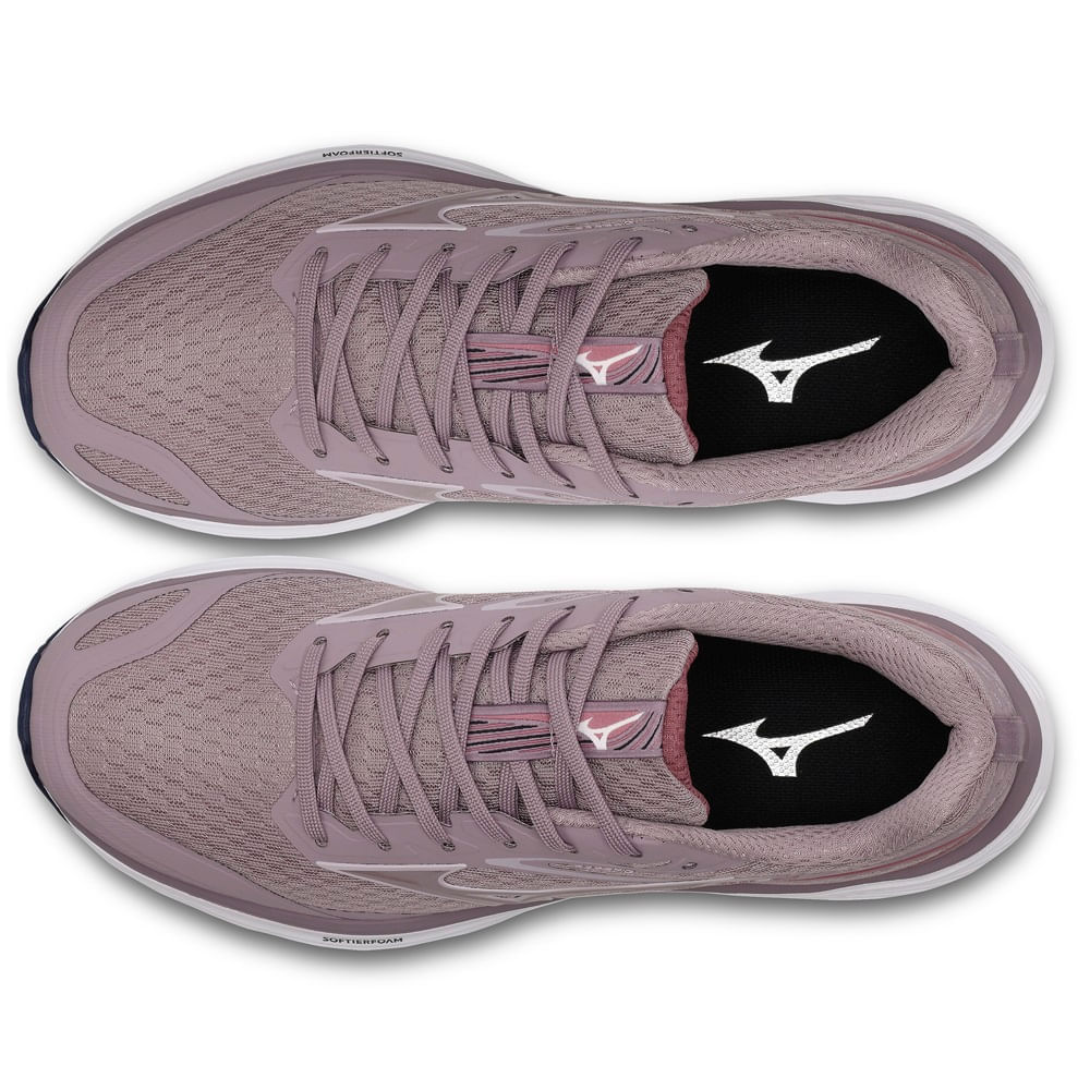 Miniatura Tênis de Corrida Feminino Mizuno Atlantis 2 Roxo - 34