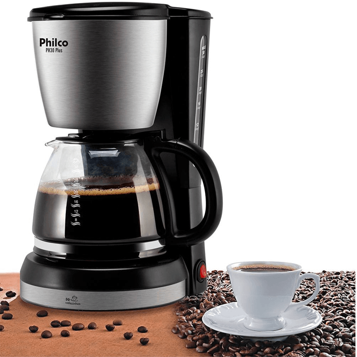 Miniatura Cafeteira Elétrica 1,5L Sistema Corta pingo 127v Philco