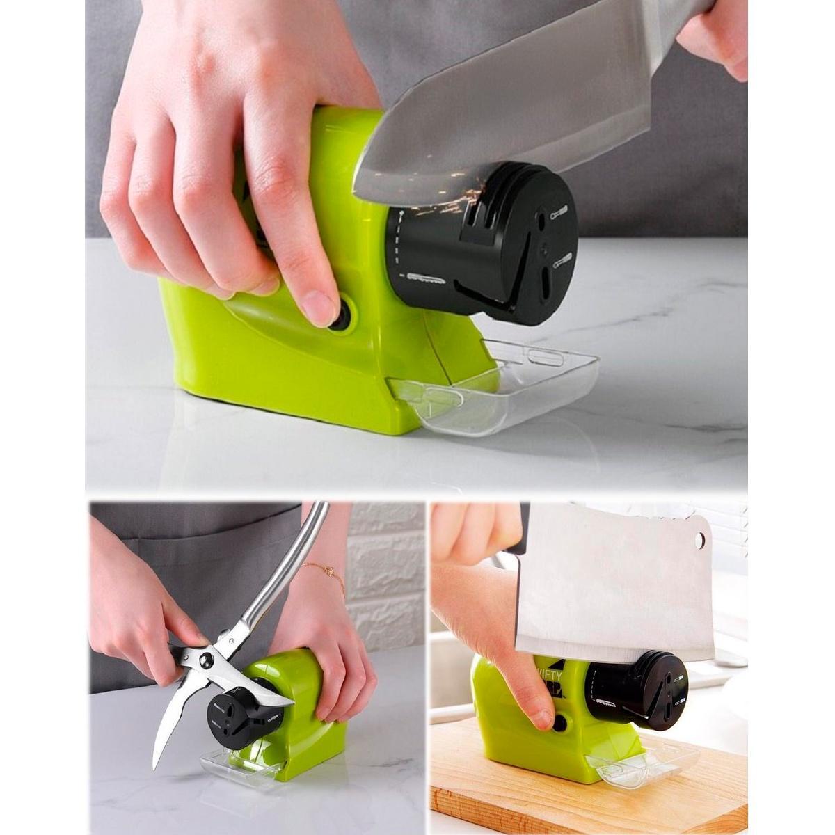 Miniatura Afiador Elétrico Portátil Ideal Afiar Facas Cozinha E