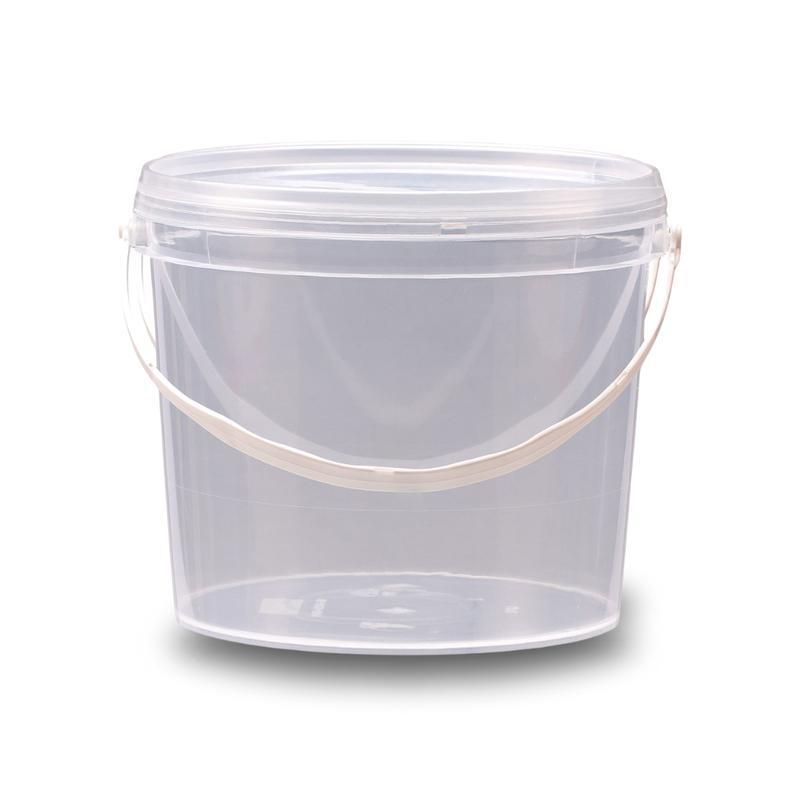 Miniatura Balde Para Agua Mineral 2.2L Transparente - Kit 12 Pçs