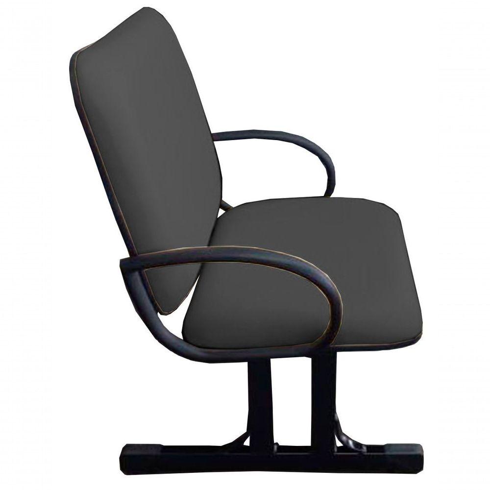 Miniatura 02 Cadeiras Para Escritório Para Obesos Até 250kg Preto