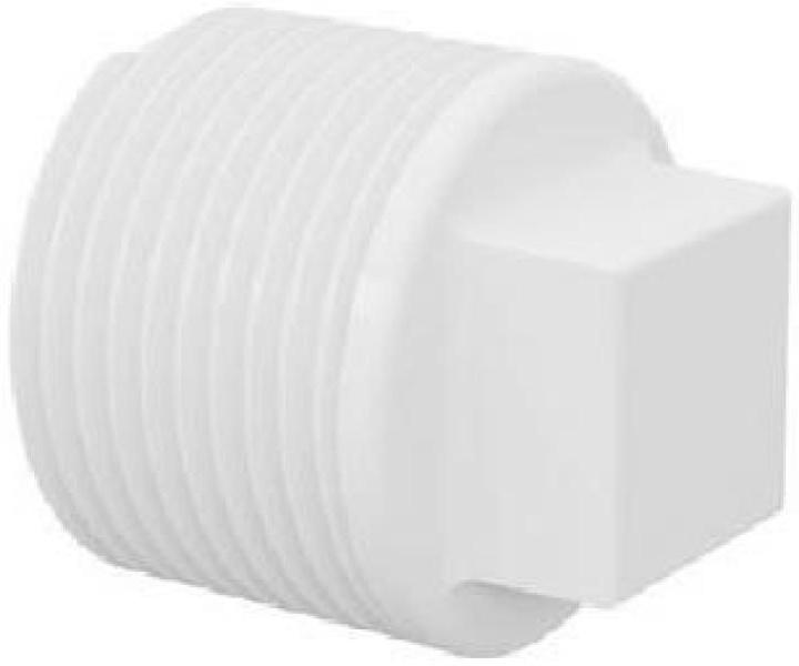 Miniatura Tampão Plug Pvc Roscável 1.1/2 Branco (50Mm) Tigre