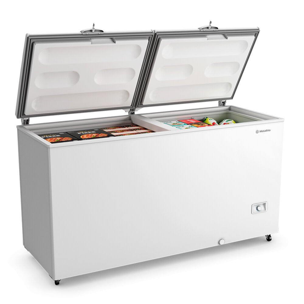 Freezer Horizontal Metalfrio 546 Litros, Bivolt, Inverter - DA550IFTech Branco - Bivolt
