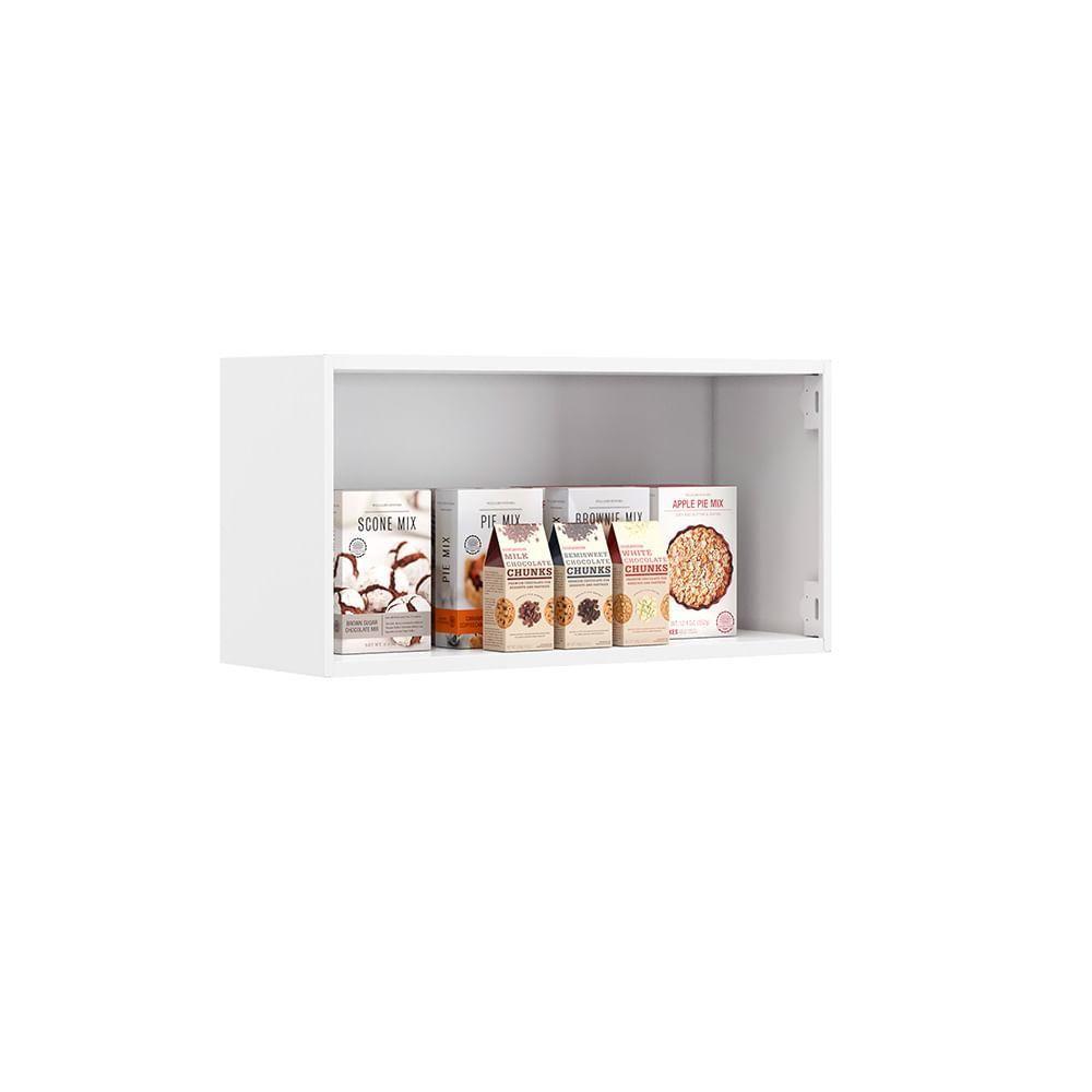 Miniatura Armário Aéreo De Cozinha Branco 2 Portas Gel New Premium