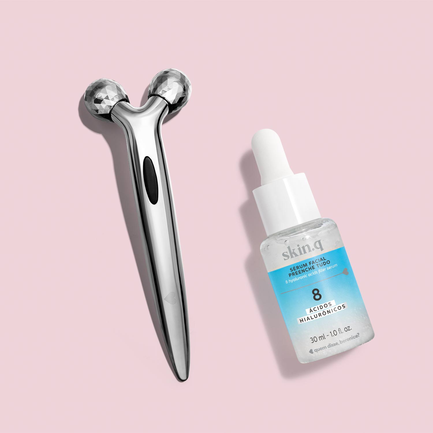 Miniatura Combo Skincare: Sérum Facial Skin.q 30ml + Massageador Facial 3D