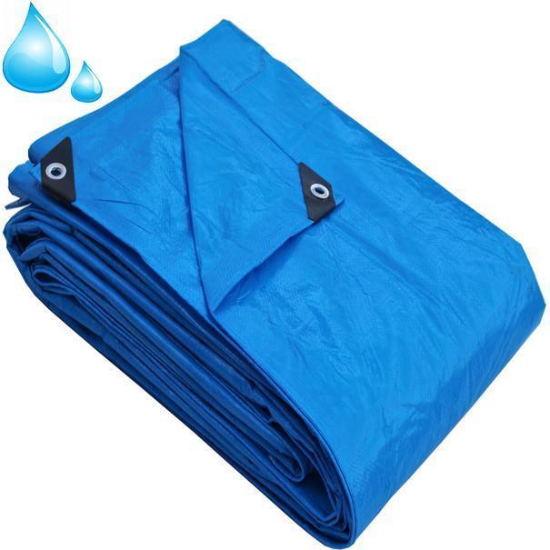 Miniatura Lona 2X2 Reforçada C/Ilhós Para Construção Camping Piscina