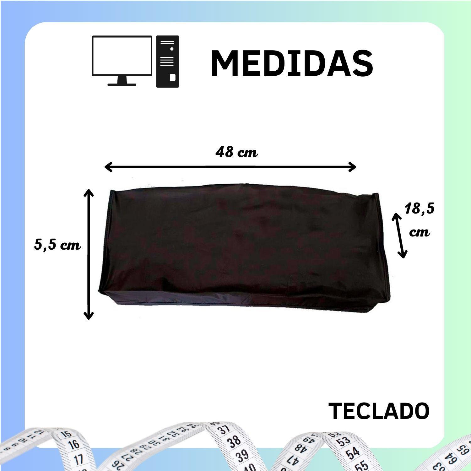 Miniatura Capa Transparente Teclado Computador Resistente Líquidos