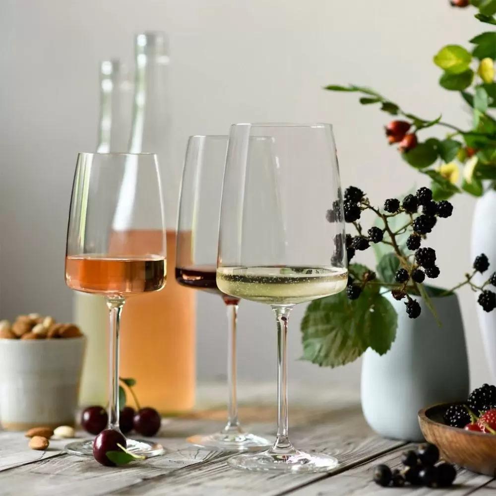 Jogo 6 Taças Vinho Cristal Tritan 535Ml Sensa Schott Zwiesel