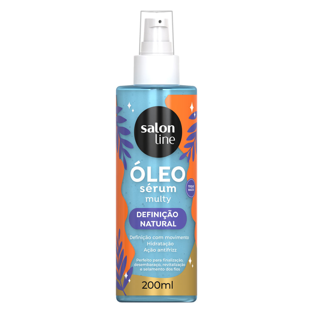 Miniatura Óleo Sérum Multy Salon Line Definição Natural 200ml