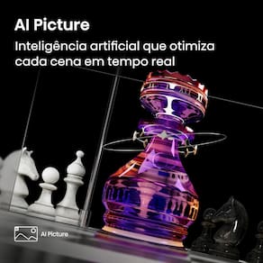 Smart TV 65” 4K UHD Hisense QLED 65Q6QV HDR10 Dolby Atmos Vidaa U9 Preta