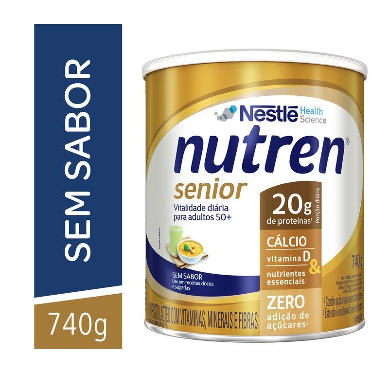 Miniatura Complemento Alimentar Nutren Senior sem sabor 740g